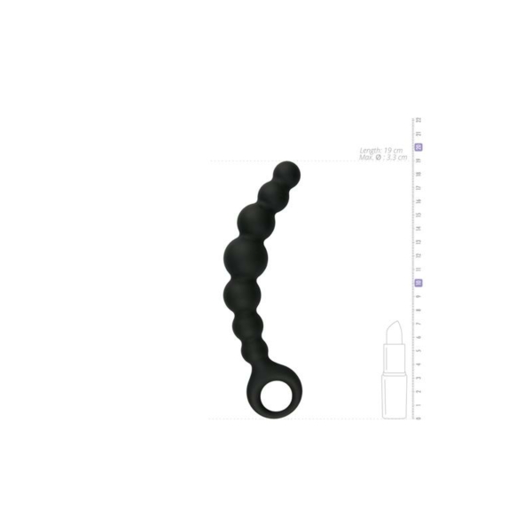 Butt Plug Beaded Silicone - immagine 4