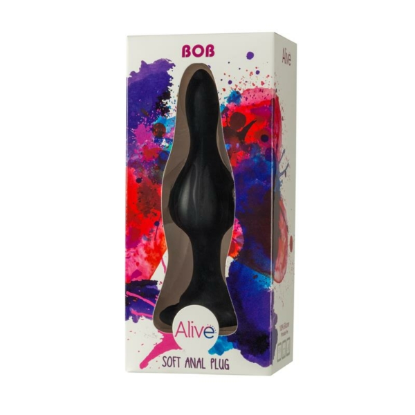 Butt Plug Bob L Silicone 13.8 cm - immagine 2