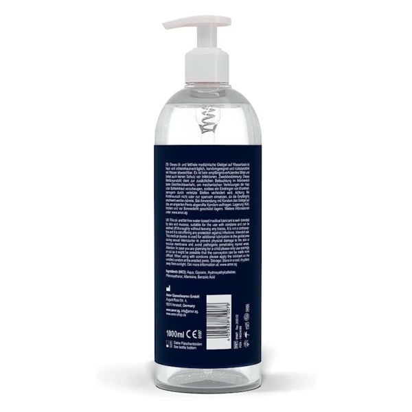 Lube Me Water Base Lubricant Natural 1000 ml - immagine 2