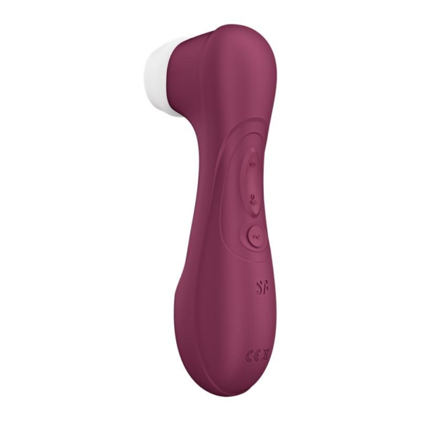 Pro 2 Gen 3 Liquid Air Technology Suction and Vibration Wine Red - immagine 4