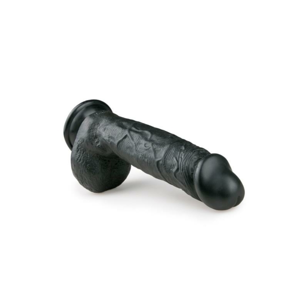 Realistic Dildo Black - 22,5 cm - immagine 2