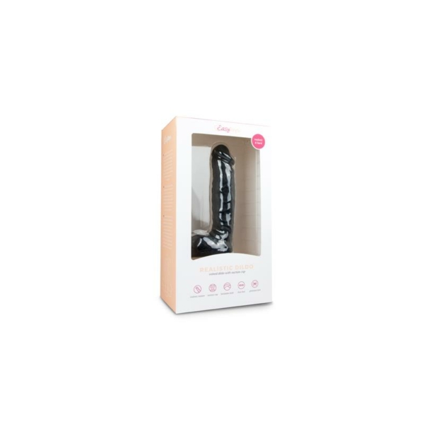 Realistic Dildo Black - 22,5 cm - immagine 5