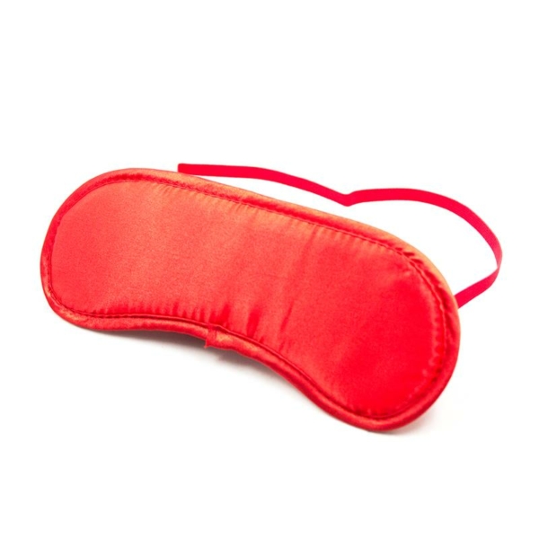 Satin Blindfold Red - immagine 2