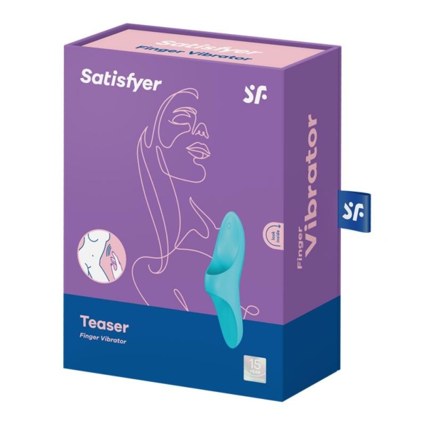 Teaser Finger Vibrator Light Blue - immagine 6