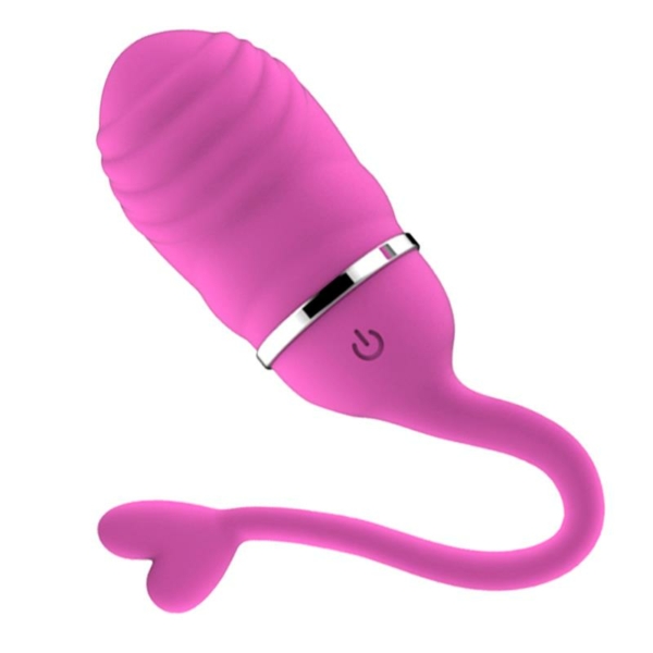 Vibrating Egg with Remote Control Odise USB Silicone Pink - immagine 4