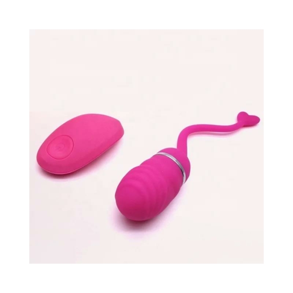 Vibrating Egg with Remote Control Odise USB Silicone Pink - immagine 7